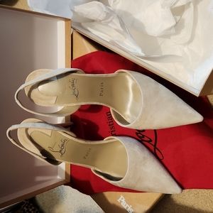 Louboutin 38.5 heels